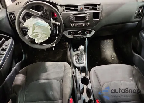 2015 Kia Rio Lx из США, поврежденный, VIN KNADM4A35F6501099